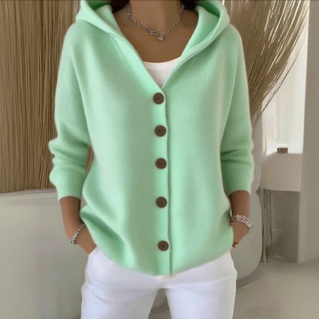 Maya Damen Casual Button Cardigan