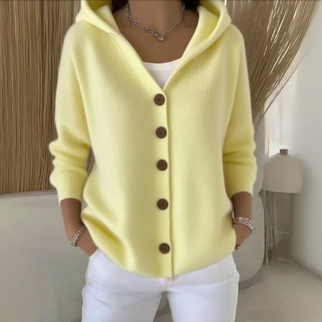 Maya Damen Casual Button Cardigan