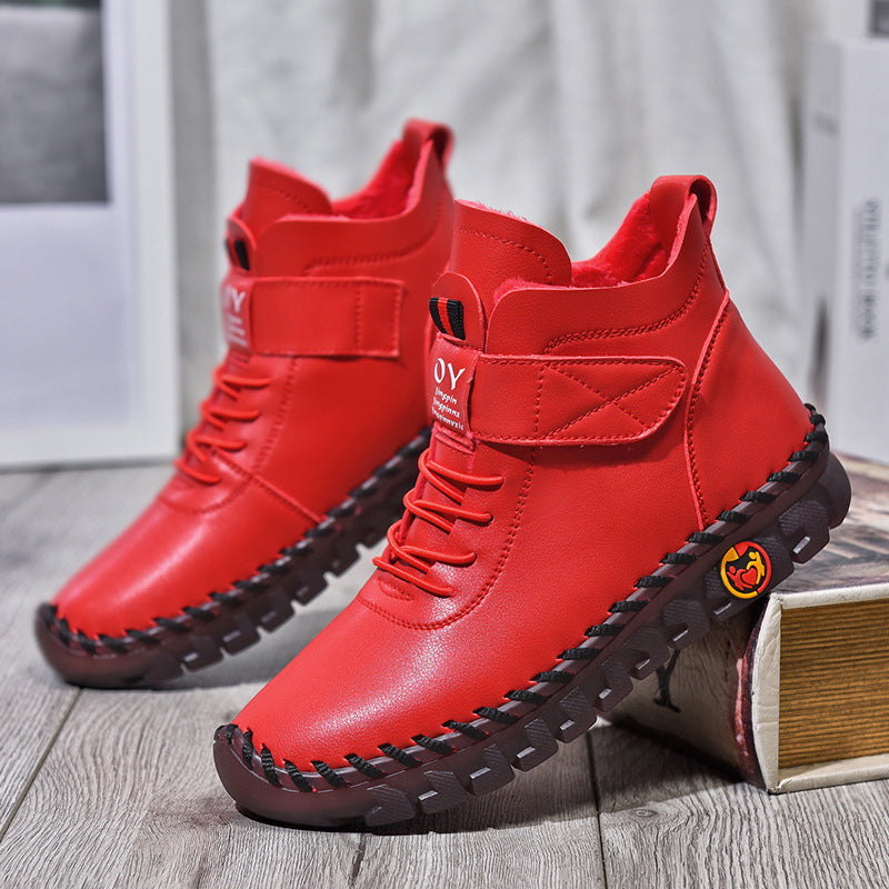 Ultrabequeme und warme Lederstiefel – Aurore