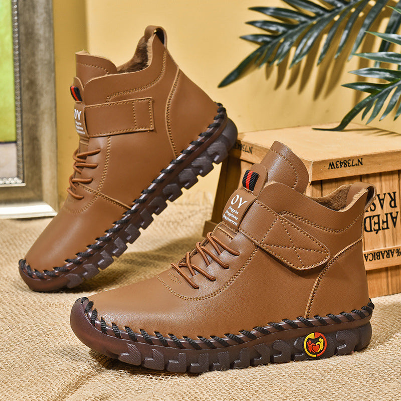 Ultrabequeme und warme Lederstiefel – Aurore