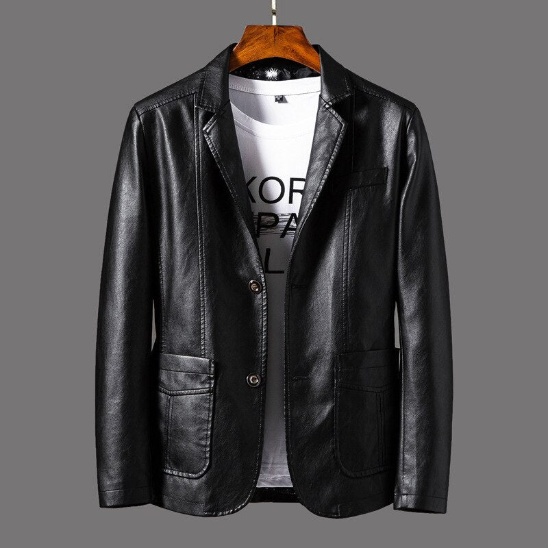 Marcus Klassische Lederjacke
