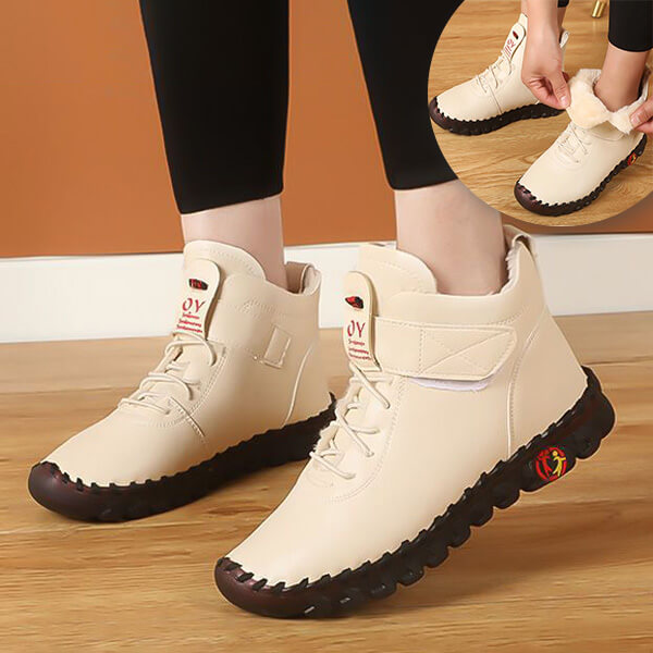 Ultrabequeme und warme Lederstiefel – Aurore