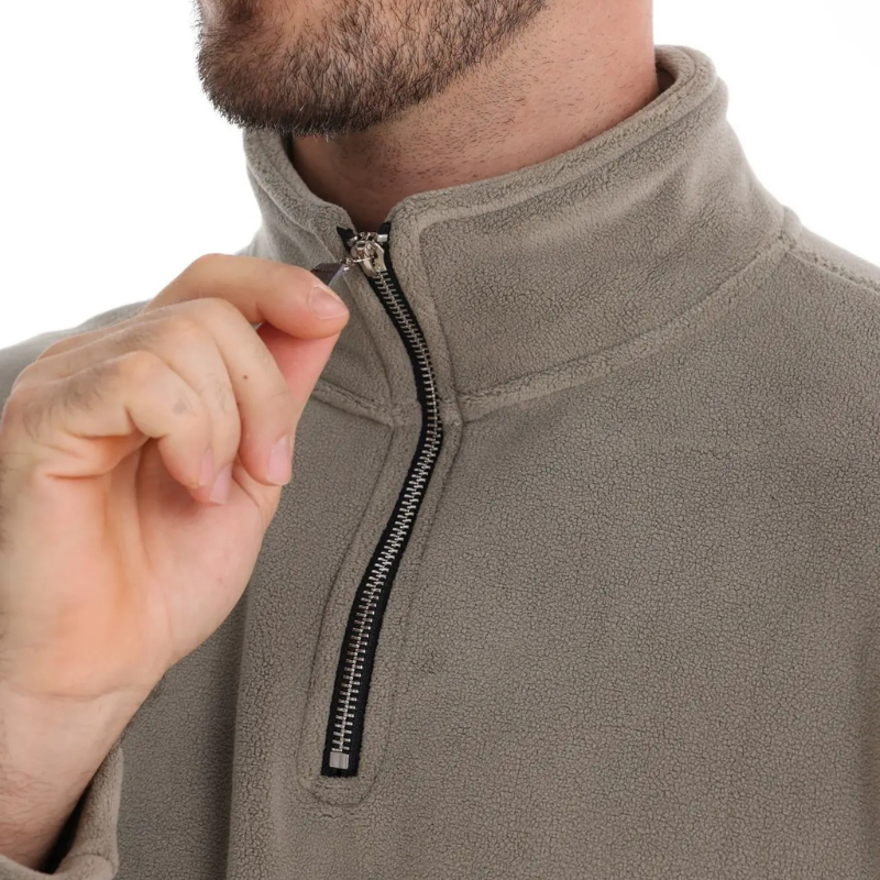 Sébastien Fleecepullover mit Reißverschluss