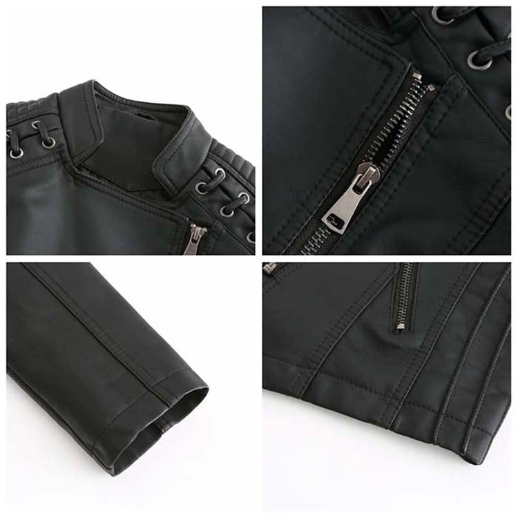 Ruby Damen Lederjacke
