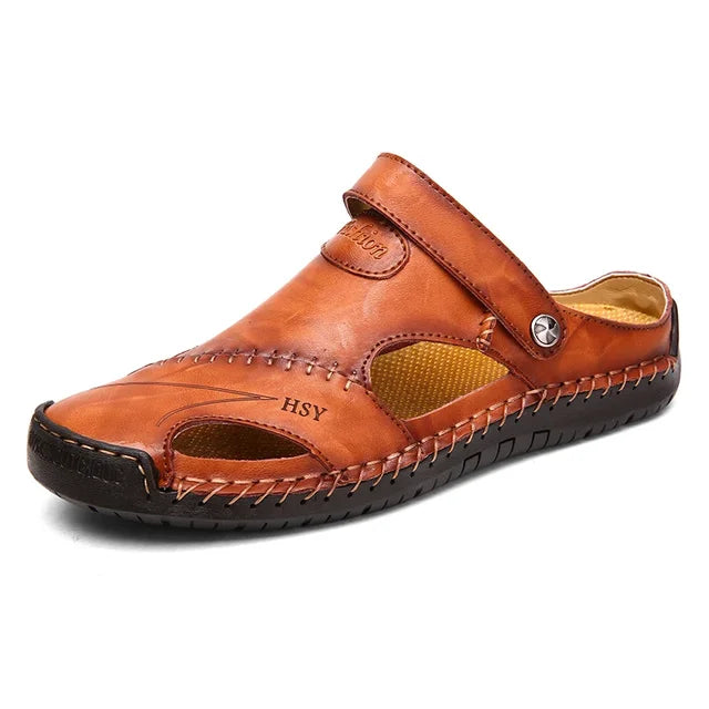 Orthopädische Ledersandalen - Leon