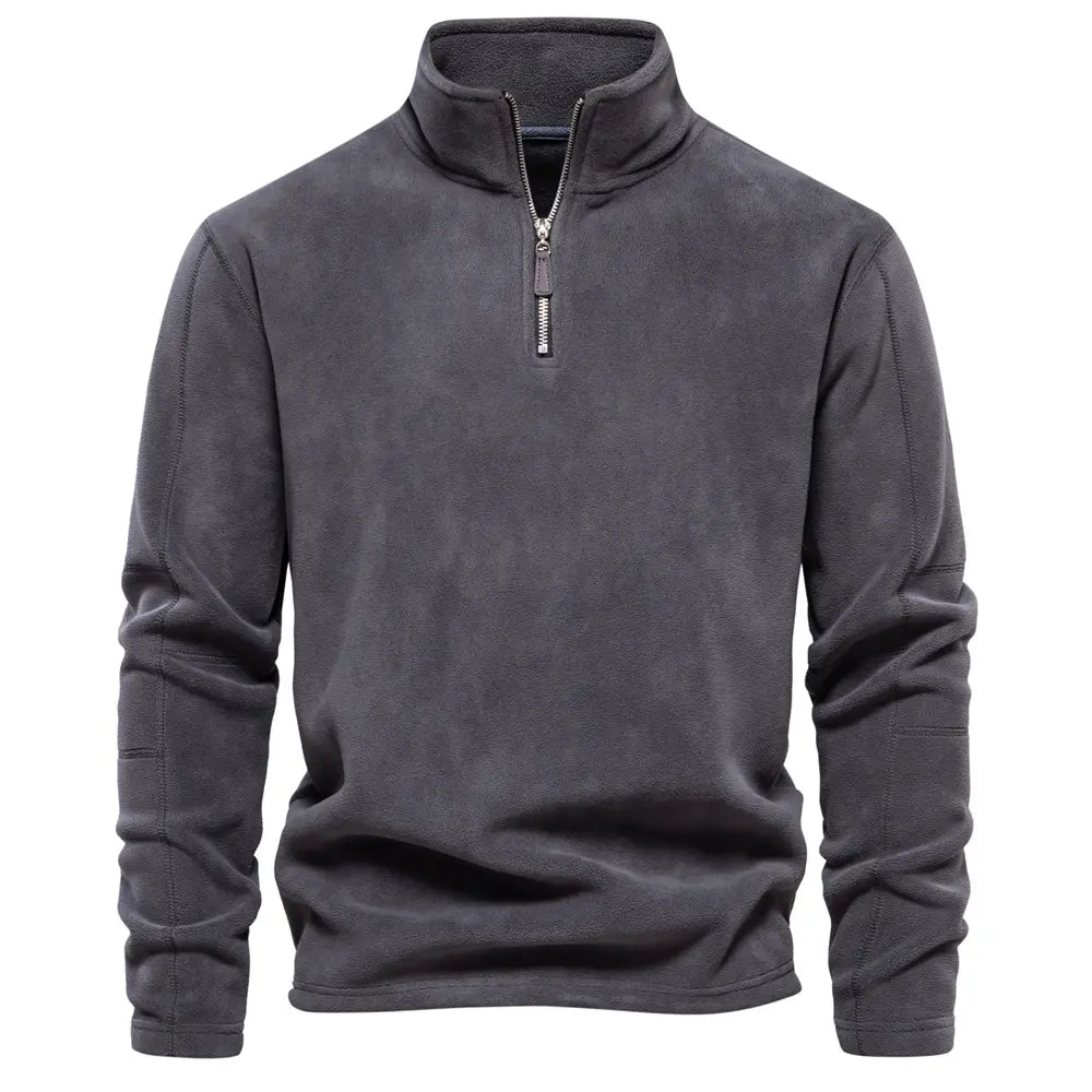 Sébastien Fleecepullover mit Reißverschluss