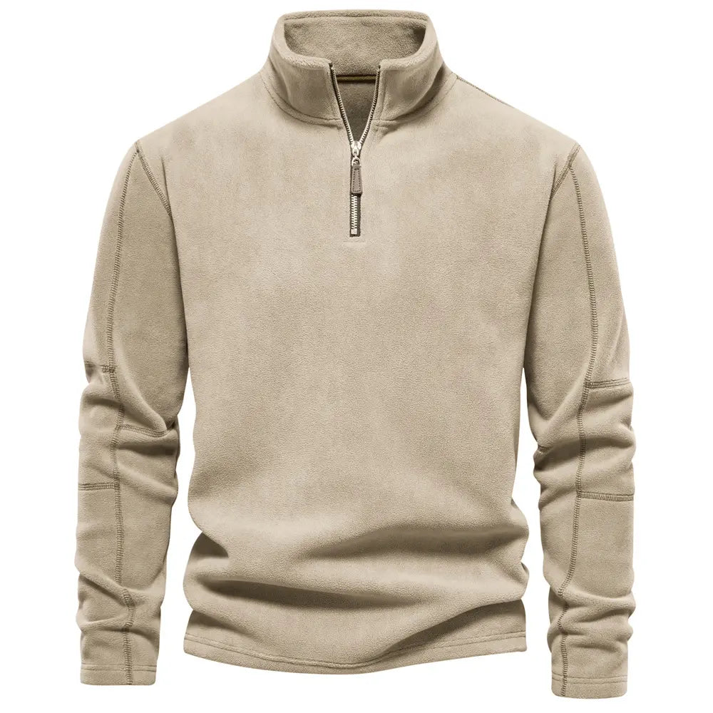 Sébastien Fleecepullover mit Reißverschluss