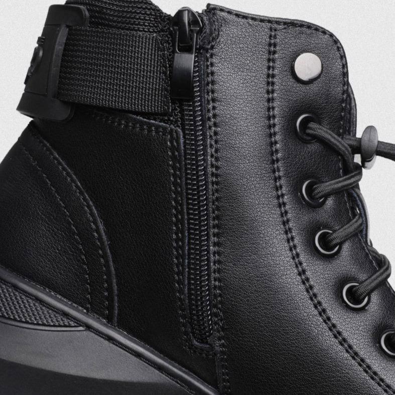 Moderne Echtlederstiefel - Italien