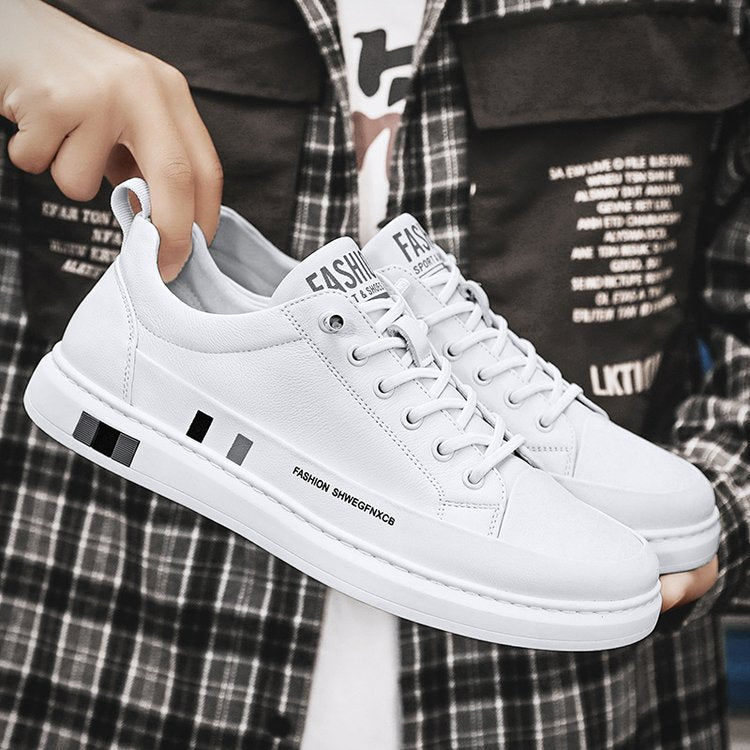 Lässige Lederschuhe - Milano