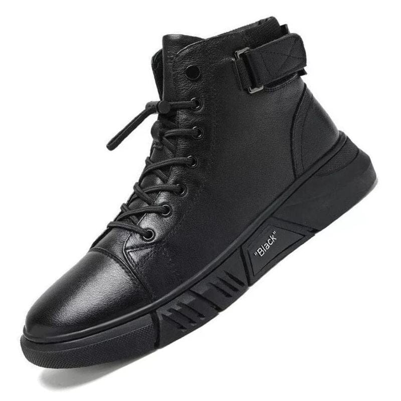 Moderne Echtlederstiefel - Italien