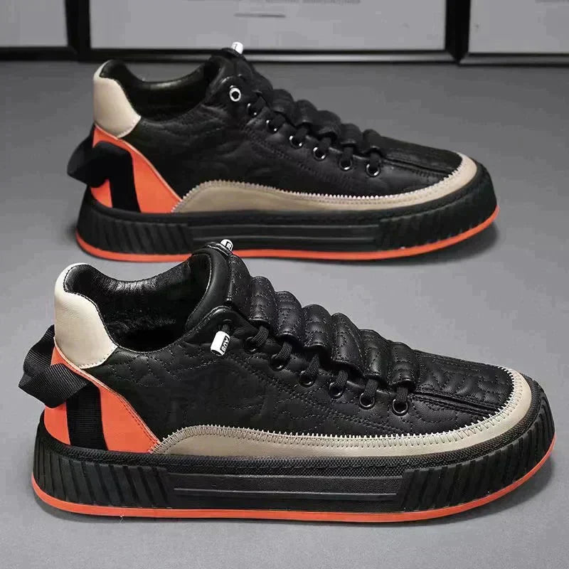 Freizeitschuhe aus Leder - Premiere