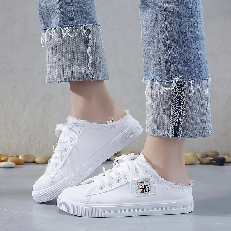 Denim Mule - Trendy