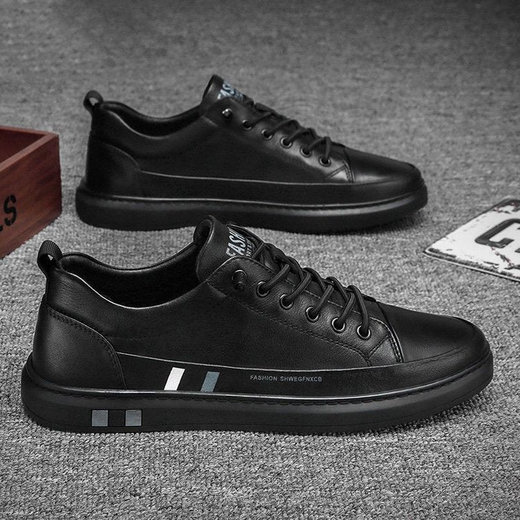 Lässige Lederschuhe - Milano