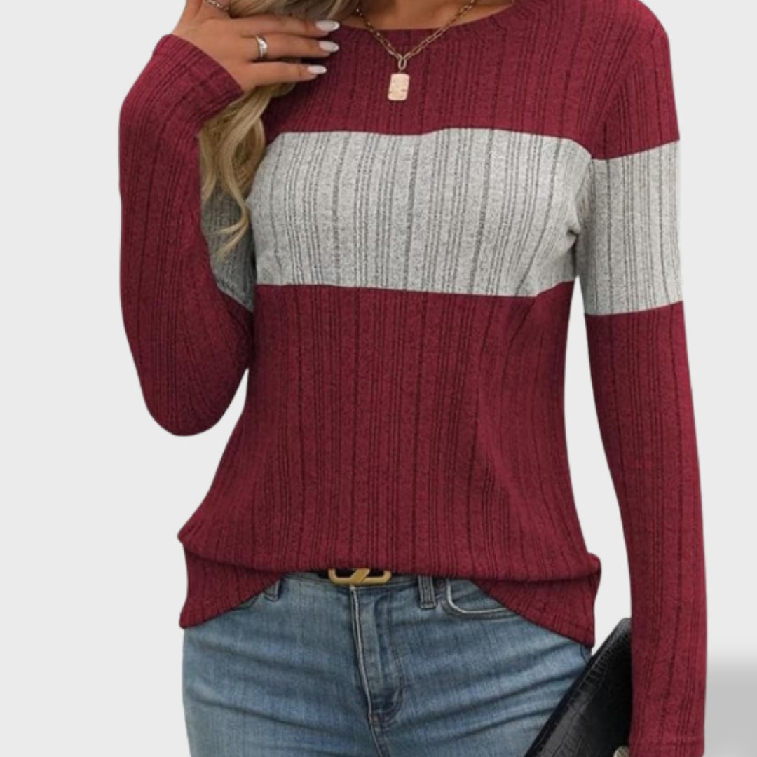 Jade Lässiger Strickpullover für Damen