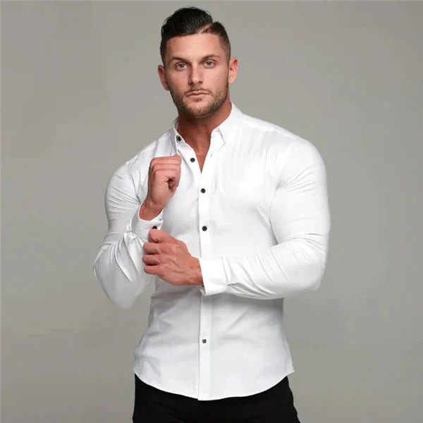 UltraTech Knitterfreies & Stretch-Hemd