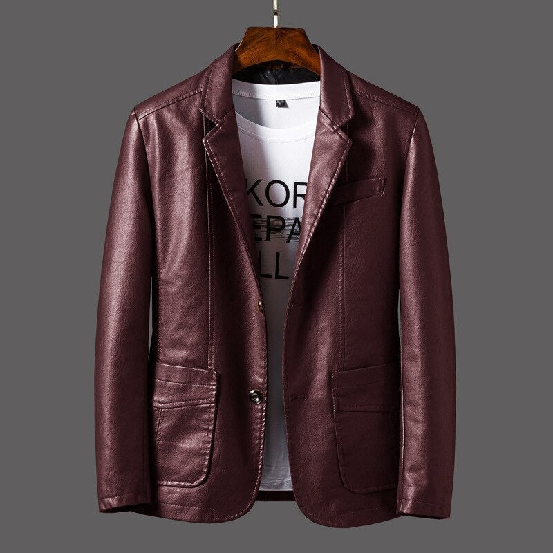 Marcus Klassische Lederjacke