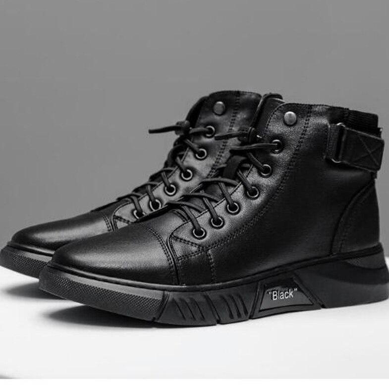 Moderne Echtlederstiefel - Italien