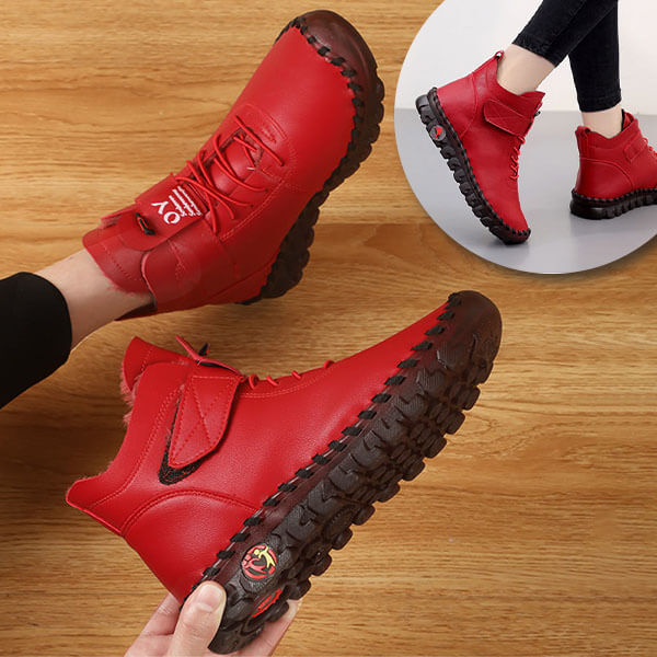 Ultrabequeme und warme Lederstiefel – Aurore