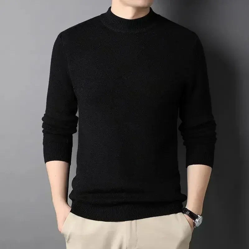 Hochgeschlossener Kaschmirpullover Damien