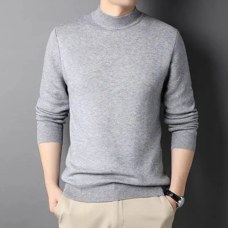 Hochgeschlossener Kaschmirpullover Damien