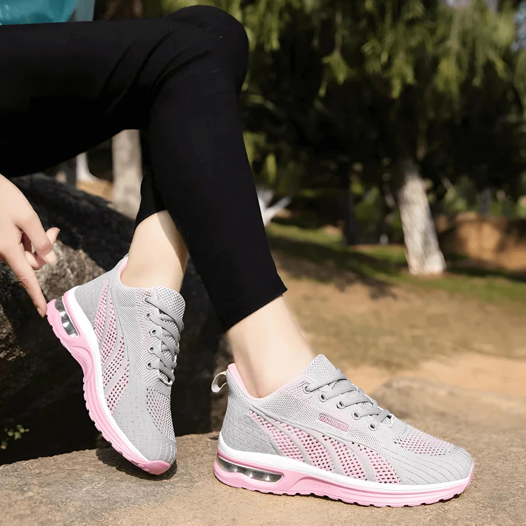 Atmungsaktive orthopädische Sneakers mit Luftblasen - Stella