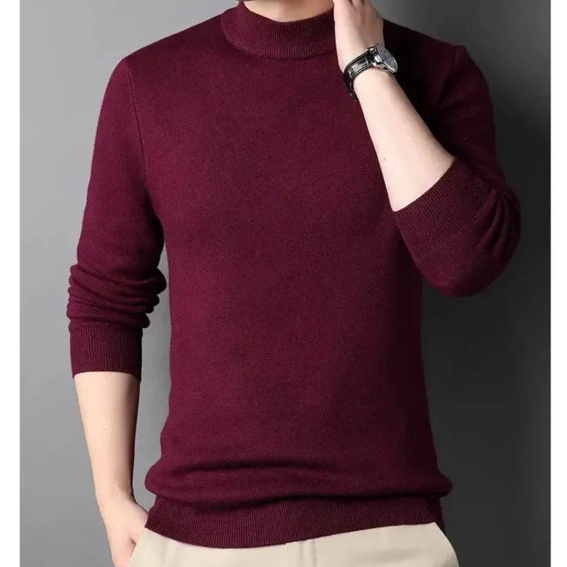 Hochgeschlossener Kaschmirpullover Damien