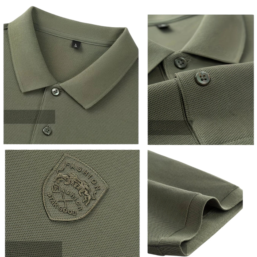 Santino Klassisches Herren-Poloshirt