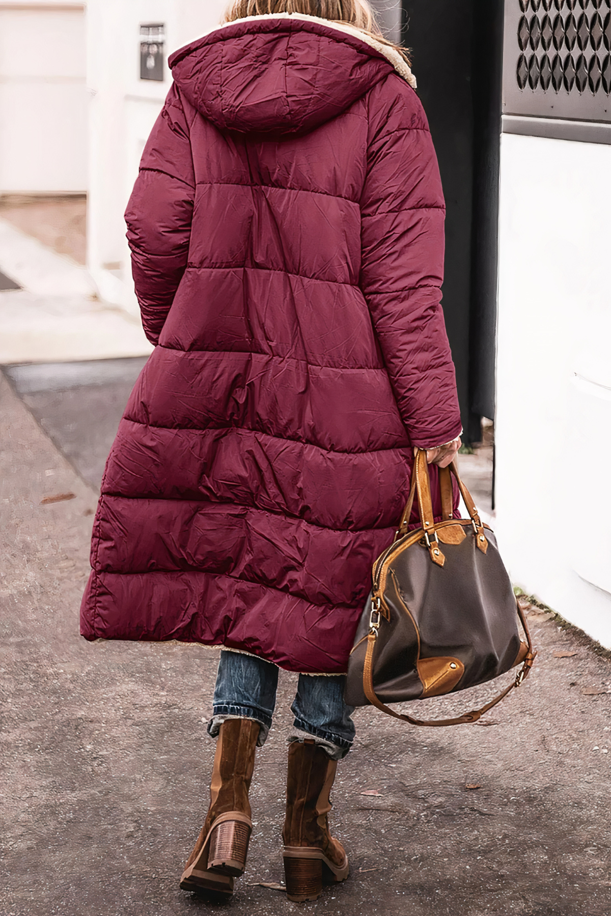 Langer Winterparka für Damen von Isla