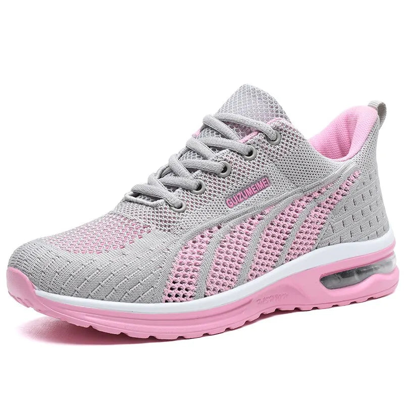 Atmungsaktive orthopädische Sneakers mit Luftblasen - Stella