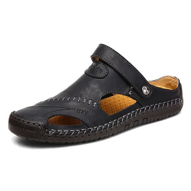 Orthopädische Ledersandalen - Leon