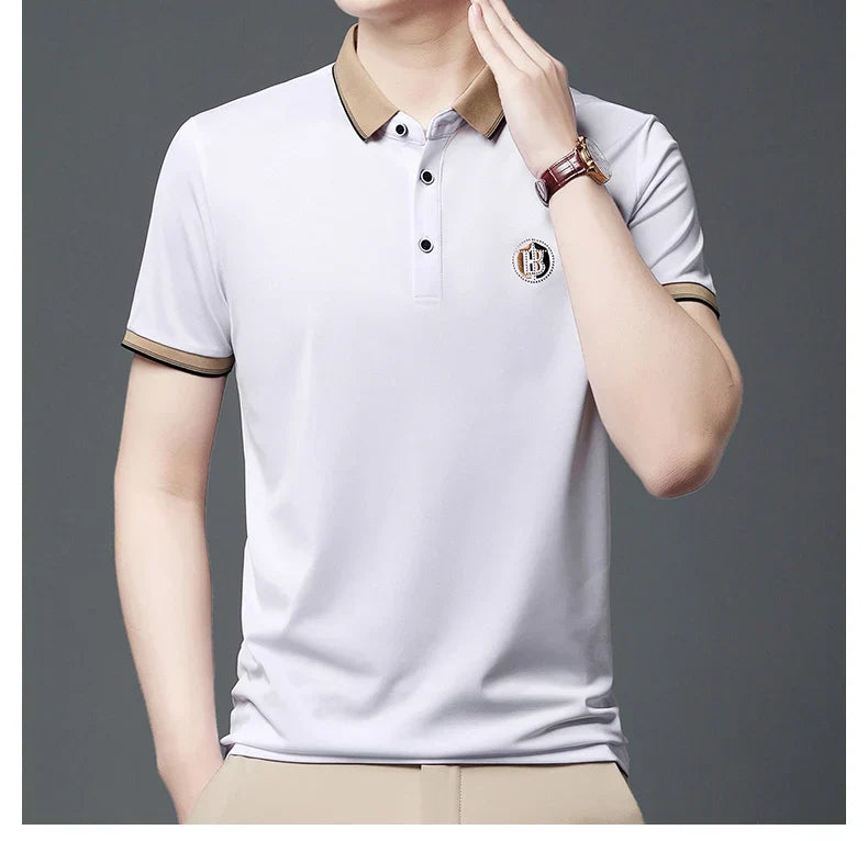 Julian Modernes Herren-Poloshirt