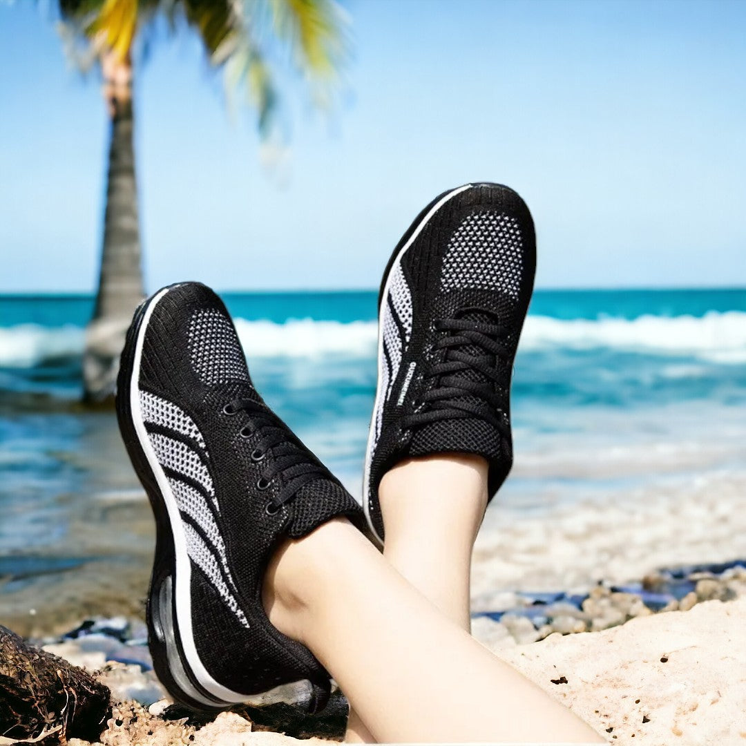 Atmungsaktive orthopädische Sneakers mit Luftblasen - Stella