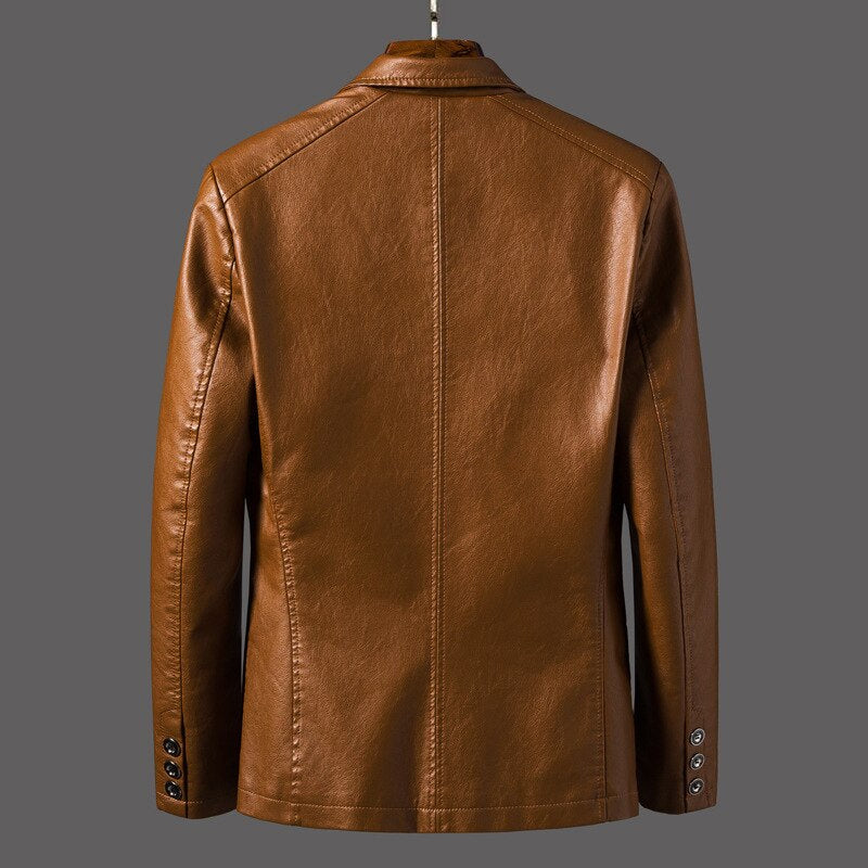 Marcus Klassische Lederjacke