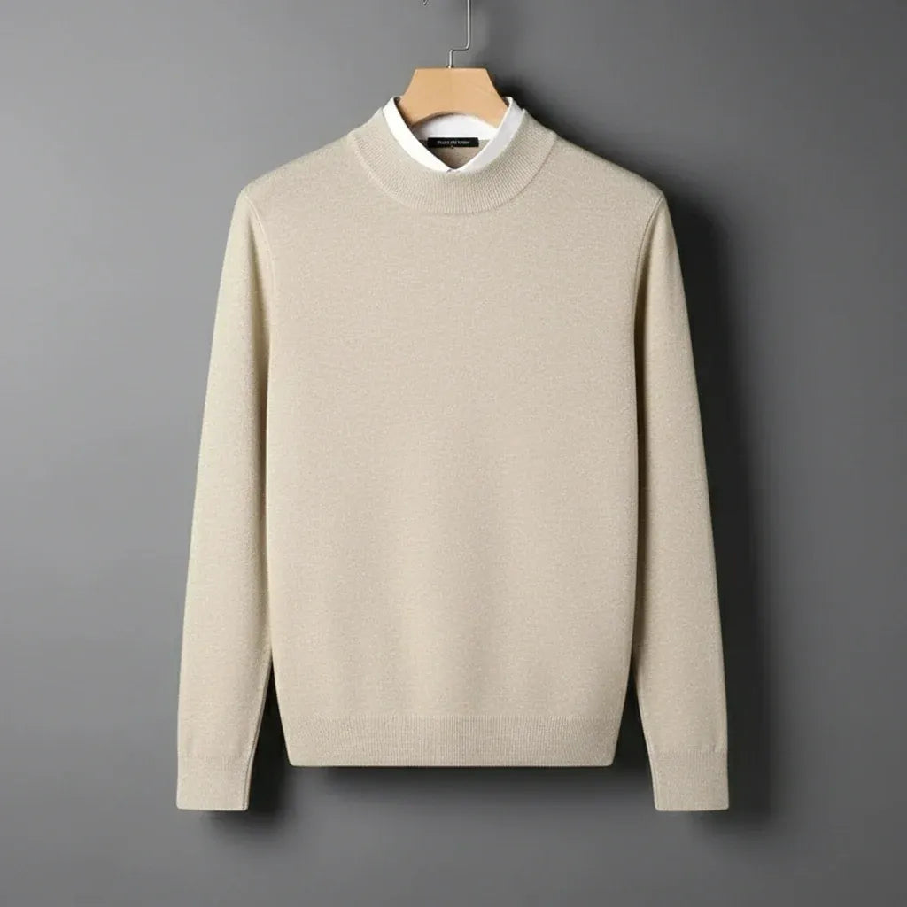 Hochgeschlossener Kaschmirpullover Damien