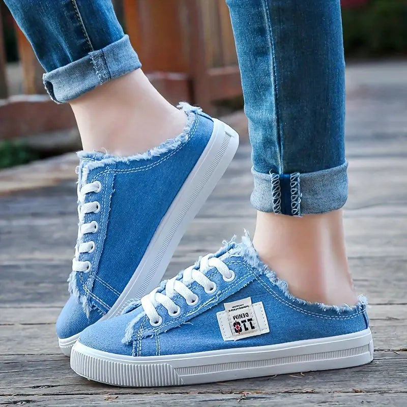 Denim Mule - Trendy